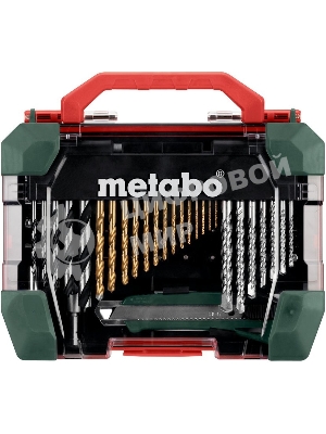 Набор принадлежностей Metabo 626707000 55 предметов (жесткий кейс)