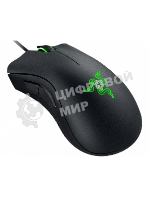 Мышь проводная Razer DeathAdder Essential черный, 6400 dpi, USB, кнопки - 5