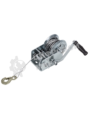 Лебедка шестеренчатая Matrix тяга - 0,8 т, 9 м, тросовая