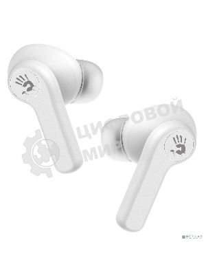 Наушники TWS A4Tech Bloody M30 белый, внутриканальные, Bluetooth, до 22 ч
