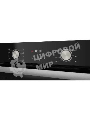 Встраиваемый духовой шкаф Kuppersberg HO 608 B электрический, High-Tech, 60 см, объем 80 л, 8 режимов, поворотное управление, макс. Температура 300 градусов, дисплей, таймер, черный