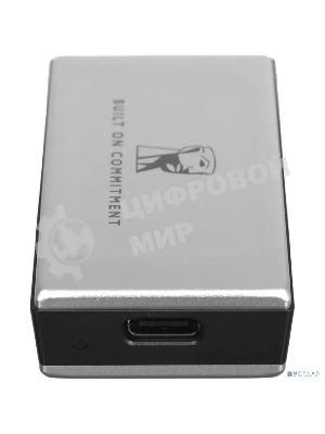 Внешний SSD Kingston XS2000, 1TB, USB 3.2 Gen 2x2 Type-C, R/W 2000/2000, серебристый