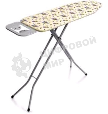 Доска гладильная PERILLA by DOGRULAR ИНДЖИ серая,метал сетка 112x35x7см