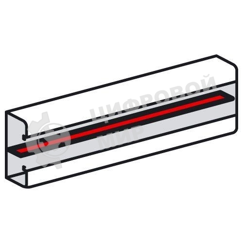 Перегородка для кабель-канала (дл.2м) METRA Leg 638008