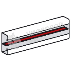 Перегородка для кабель-канала (дл.2м) METRA Leg 638008