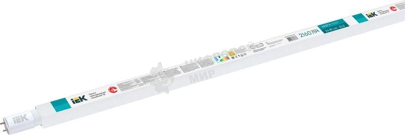 Лампа светодиодная IEK LLE-T8-24-230-40-G13 T8 24Вт линейная 230В 4000К G13