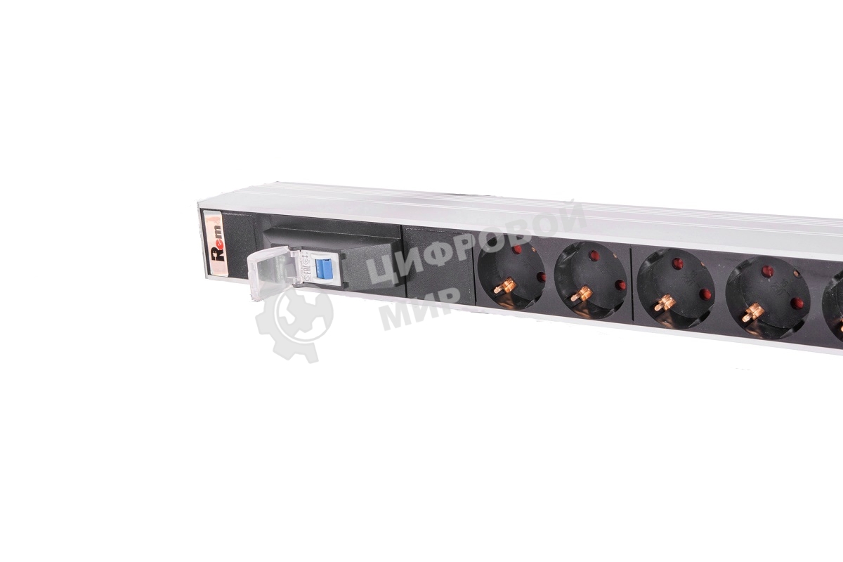 Блок распределения питания ЦМО R-16-7S-A-440-K гор.размещ. 7xSchuko базовые 16A C14