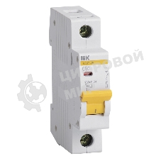Выключатель автоматический модульный 1п C 50А 4.5кА ВА47-29 IEK MVA20-1-050-C