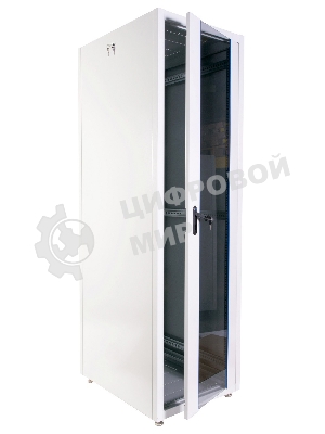 Шкаф телекоммуникационный напольный ЭКОНОМ 42U (600 × 800) дверь перфорированная 2 шт.