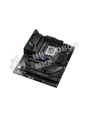 Материнская плата ASUS ROG STRIX B760-F GAMING WIFI, LGA 1700, Intel B760, 4xDDR5, 4xSATA, 3xM.2, 1xPCI-E 5.0 x16, 1xPCI-E 3.0 x4, 1xHDMI, 1xDP, 1x 2.5Gb LAN, 1xUSB-A 3.2 Gen 2, 6xUSB-A 3.2 Gen 1, 1xUSB-C 3.2 Gen 2x2, 5x3.5 мм, 7.1, Standard-ATX