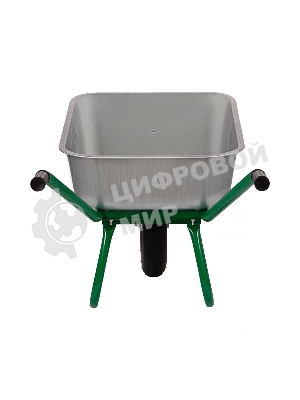 Тачка садово-строительная Palisad усиленная, грузоподъемность 200 кг, объем 90 л