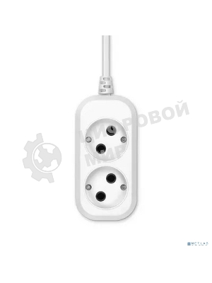 Сетевой удлинитель Buro BU-PSL2.3/W 3 м (2 розетки) белый (пакет ПЭ)