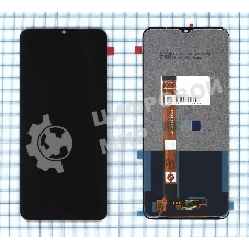 Дисплей (модуль) для Realme C11 в сборе с тачскрином (tft) черный