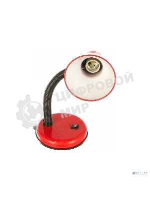 Светильник UF-301P С04 настол. 230В 60Вт красн. Ultraflash 12898