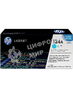 Картридж лазерный HP Q6001A голубой для Color LaserJet 2600 2000 стр.