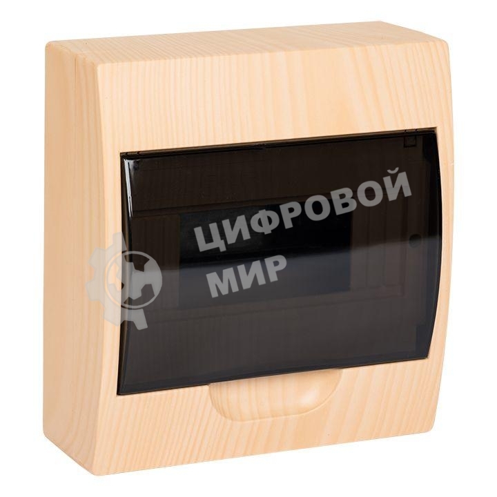 Щит ЩРН-П-8 IP41 светлое дерево PROxima EKF pb40-n-8-light
