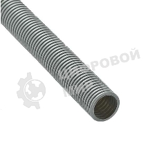 Труба гофрированная ПВХ d50 мм с протяжкой сер. (15 м) Ruvinil 15001