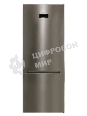 Холодильник Sharp SJ492IHXI42R стальной двухкамерный 333/128л морозилка снизу, No Frost