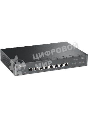 Коммутато TP-Link 8-port Desktop/Rackmount 10G Unmanaged Switch, 8 100/1G/2.5G/5G/10G RJ-45 ports,  1 Fan with intelligent speed control, 100-240 VAC, 50/60 Hz.