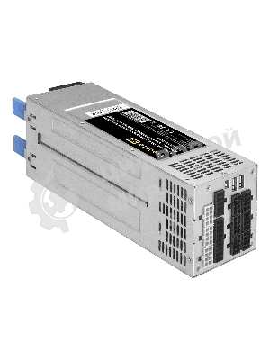 Блок питания серверный 2U Redundant 2x1200W ExeGate EX292324RUS Industrial-RTS1200 (APFC, КПД 94% (80 PLUS Platinum), 4 см fan, 24pin, 2x(4+4)pin, 2PCIe, 2SATA, 6IDE, Cable Management)