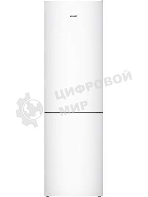 Холодильник Atlant XM-4624-101 белый двухкамерный 228/119л морозилка снизу