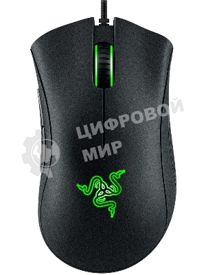 Мышь проводная Razer DeathAdder Essential черный, 6400 dpi, USB, кнопки - 5