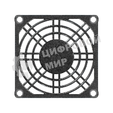 Решетка для вентилятора 70x70 ExeGate EG-070PSB (70x70 мм, пластиковая, квадратная, черная)