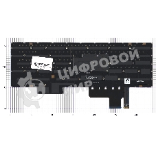 Клавиатура для ноутбука Lenovo Legion S7 без рамки с подсветкой