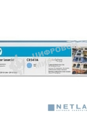 Картридж лазерный HP CB541A голубой LJ P1215/1515 (1400стр.)