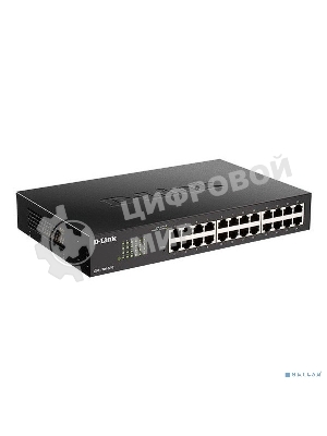 Коммутатор настраиваемый L2 D-Link DGS-1100-24V2/A2A c 24 портами 10/100/1000Base-T(465543) 3