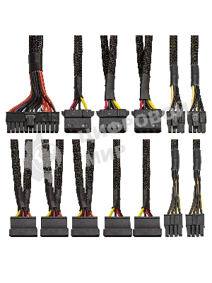 Компьютерный корпус Minitower ExeGate mEVO-7807-NPX500 (mATX, БП 500NPX 12см, 1хUSB+1хUSB 3.0, черный 1x12см с RGb подсветкой)