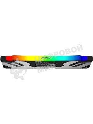 Оперативная память Kingston Fury Renegade, DDR5, 16Gb (1x16Gb), 7200MHz, CL38, DIMM, радиатор, RGB, черный