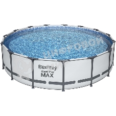 Каркасный бассейн Bestway Steel Pro Max (полный комплект) 457x107 см, 14970 л, Bestway 56488