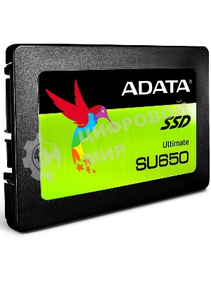 Накопитель SSD ADATA SU650, 960Gb, SATA III, 2.5