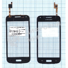 Сенсорное стекло (тачскрин) для Samsung Galaxy Core Plus SM-G350, черное