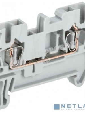 Клемма пружинная КПИ 2в-2.5 31А сер. IEK YZN11-002-K03