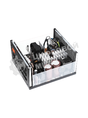 Блок питания PCCooler P5-YS1000-G1F, 1000Вт, 80 PLUS Gold, 135мм, модульный, черный