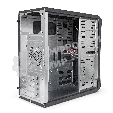 Компьютерный корпус ExeGate EX284030RUS Minitower BA-203U Black, mATX, (AA400, 80мм), 2хUSB+1хUSB 3.0, Audio