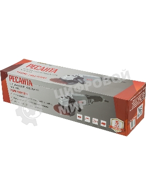 Угловая шлифовальная машина Ресанта УШМ-180/1800 1800Вт 7500об/мин рез.шпин.:M14 d=180мм