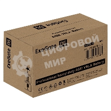 Аккумуляторная батарея ExeGate HR 12-65 (12V 65Ah, под болт М6)