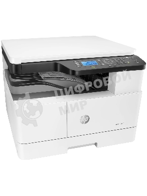 МФУ лазерное HP LaserJet MFP M438n (8AF43A), A3, ч/б, печ. до 22 стр/мин. (А4) до 12 стр/мин. (А3), 1200 x 1200 dpi (печать), 600x600dpi (скан.), USB, RJ-45