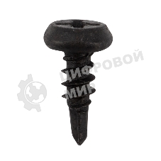 Саморез для металлических конструкций Kranz сверло 3,5х9,5, пакет (1000 шт/уп)