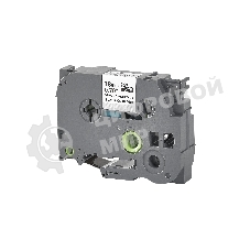 Кассета с лентой S'OK by Sakura Printing TZES941 для Brother, черный на серебре, 18мм/8м, наклейка