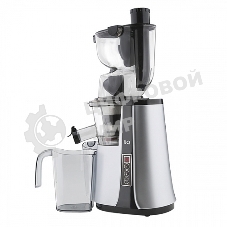 Соковыжималка BQ J2004 чёрный/серебристый, шнековая вертикальная, 200 Вт, 900 мл, электронное, реверс