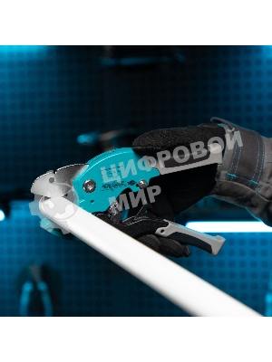 Ножницы для резки Gross 78420 изд. из ПВХ, D - до 36 мм, 2-х комп. рук-ки, рабочий стол для плоских изд.