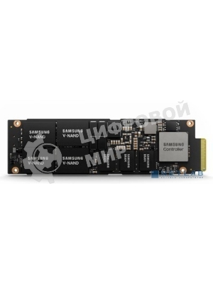 Накопитель SSD Samsung Enterprise PM9A3 черный MZQL2960HCJR-00A07 960Gb, PCIe 3.1 x4, 2.5