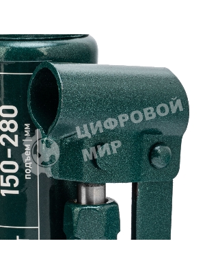 Домкрат гидравлический бутылочный Сибртех 2 т, 150-280 мм, в пластиковом кейсе