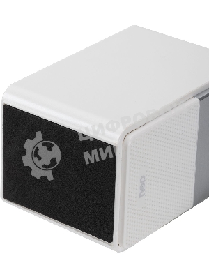 Точилка для карандашей механическая Deli 71160White, 1 отверстие, пластик, белый