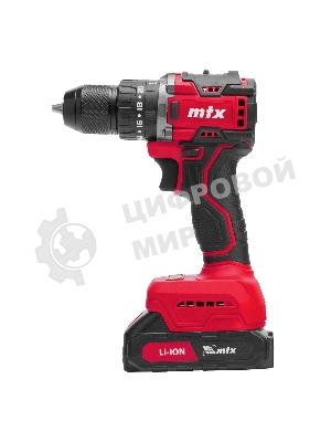 Дрель-шуруповерт MTX CIDS-BL-20, 20 В, 2 Ач, 60 Нм, бесщеточный, ударный