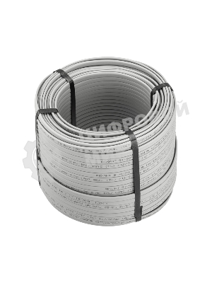 Кабель греющий (нагревательный) Rexant саморегулирующийся SRL24-2, неэкранированный, 24Вт/м, 0,9мм2/70м, бухта 100м